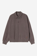 Carhartt WIP Harper Polo Cotton Jersey, 340 g/m² (Tobacco garment dyed)