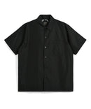 Taion Non Down Military Button Slit Shirts (Black)