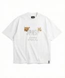 Taion Front Side Embroidery T-shirt (Off White 1)