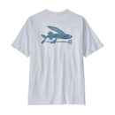 Patagonia M's Flying Fish Responsibili-Tee (White)