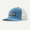 Patagonia P-6 Logo Trucker Hat (Shore Blue)