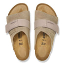 Birkenstock Kyoto taupe, Suede Leather/Nubuck - Calz. S