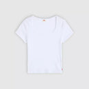 Levi's Essential Sqrd Neck Tee - Bright White
