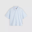 Levi's SS Lama Boxy Shirt - Bernal Stripe Soft Chambray
