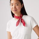 Levi's Essential Paisley Bandana - True Red Cotton