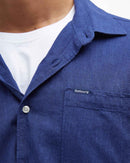 Barbour Nelson S/S Summer Fit Shirt Ss26 Shirt (Indigo)