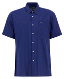 Barbour Nelson S/S Summer Fit Shirt Ss26 Shirt (Indigo)