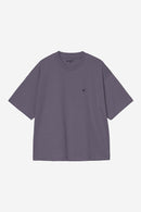 Carhartt WIP W' S/S Chester T-Shirt Organic Cotton Single Jersey, 150 g/m² (Shady Purple)