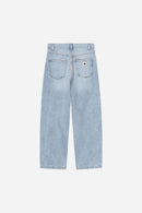 Carhartt WIP Brandon Pant 100% Cotton 'Smith' Denim, 13.5 oz (Blue heavy worn bleached)