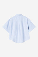Carhartt WIP W' S/S Kaia Shirt Cotton Oxford, 4.7 oz (Bleach / White)