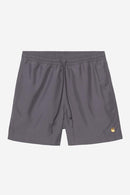 Carhartt WIP Chase Swim Trunks 100% Polyester, 3.7 oz (Shady Purple / Gold)