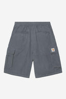 Carhartt WIP Mandler Cargo Short Cotton Dothan Poplin, 6 oz (Styx garment dyed)