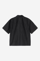 Carhartt WIP S/S Kendry Shirt Cotton Poplin, 3.9 oz Shady (Black / White)