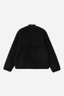 Carhartt WIP FW27 W' Janet Liner Polyester Pile, 10.3 oz Black / Black