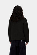 Carhartt WIP FW27 W' Janet Liner Polyester Pile, 10.3 oz Black / Black