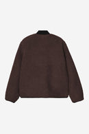 Carhartt WIP FW27 W' Janet Liner Polyester Pile, 10.3 oz Palisander / Black
