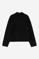 Carhartt WIP FW27 W' Michigan Sweater Acrylic/Wool/Nylon Knit, 3 gauge Black