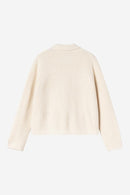 Carhartt WIP FW27 W' Michigan Sweater Acrylic/Wool/Nylon Knit, 3 gauge Natural