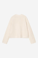 Carhartt WIP FW27 W' Mira Sweater Acrylic/Wool/Nylon Knit, 3 gauge Natural
