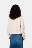 Carhartt WIP FW27 W' Mira Sweater Acrylic/Wool/Nylon Knit, 3 gauge Natural