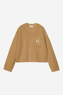 Carhartt WIP FW27 W' Mira Sweater Acrylic/Wool/Nylon Knit, 3 gauge Dusty H