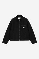 Carhartt WIP FW27 W' OG Detroit Jacket Organic Cotton Dearborn Canvas, 12 oz Black / Black rinsed