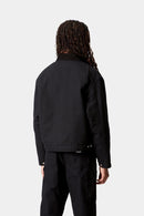 Carhartt WIP FW27 W' OG Detroit Jacket Organic Cotton Dearborn Canvas, 12 oz Black / Black rinsed