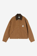 Carhartt WIP FW27 W' OG Detroit Jacket Organic Cotton Dearborn Canvas, 12 oz WIP H Brown / Tobacco rinsed