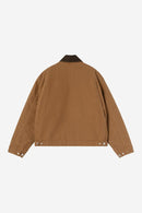Carhartt WIP FW27 W' OG Detroit Jacket Organic Cotton Dearborn Canvas, 12 oz WIP H Brown / Tobacco rinsed