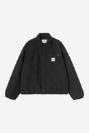 Carhartt WIP FW27 Stanwood Jacket Recycled Nylon Plain Weave, 3.7 oz Black