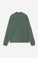 Carhartt WIP FW27 L/S Vista Waffle T-Shirt Cotton Waffle, 350 g/m² Dark Scarab garment dyed