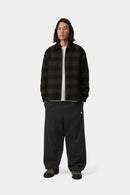 Carhartt WIP FW27 Mack Sweat Pant Cotton/Polyester Sweat, 425 g/m² Black / Wax