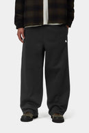 Carhartt WIP FW27 Mack Sweat Pant Cotton/Polyester Sweat, 425 g/m² Black / Wax