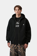Carhartt WIP FW27 Hooded Mack Jacket Cotton/Polyester Sweat, 425 g/m² Black / Wax