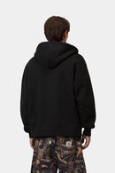 Carhartt WIP FW27 Hooded Mack Jacket Cotton/Polyester Sweat, 425 g/m² Black / Wax