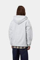 Carhartt WIP FW27 Hooded Mack Jacket Cotton/Polyester Sweat, 425 g/m² Ash Heather / Black