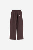 Carhartt WIP FW27 W' Cassie Sweat Pant Cotton Sweat, 420 g/m² Palisander / Silver