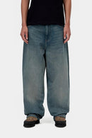 Carhartt WIP FW27 W' Brandon Pant 100% Cotton 'Smith' Denim, 13.5 oz Blue worn used wash