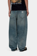 Carhartt WIP FW27 W' Brandon Pant 100% Cotton 'Smith' Denim, 13.5 oz Blue worn used wash