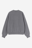 Carhartt WIP FW27 W' Nelson Sweatshirt Cotton Sweat, 370 g/m² Styx garment dyed