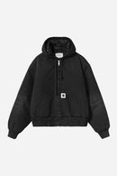 Carhartt WIP FW27 W' OG Active Jacket 100% Cotton 'Smith' Denim, 13.5 oz Black stone washed