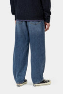 Carhartt WIP FW27 Aaron Pant 100% Cotton 'Camano' Denim, 12 oz Blue marble used wash