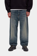 Carhartt WIP FW27 Aaron Pant 100% Cotton 'Camano' Denim, 12 oz Blue mid worn used