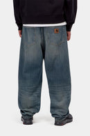 Carhartt WIP FW27 Aaron Pant 100% Cotton 'Camano' Denim, 12 oz Blue mid worn used