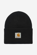 Carhartt WIP FW27 Acrylic Watch Hat 100% Acrylic, 9 gauge Black