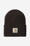 Carhartt WIP FW27 Acrylic Watch Hat 100% Acrylic, 9 gauge Tobacco
