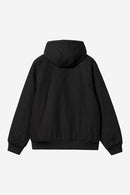 Carhartt WIP FW27 Active Jacket 100% Cotton 'Dearborn' Canvas, 11.3 oz Black rigid
