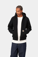 Carhartt WIP FW27 Active Jacket 100% Cotton 'Dearborn' Canvas, 11.3 oz Black rigid