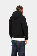 Carhartt WIP FW27 Active Jacket 100% Cotton 'Dearborn' Canvas, 11.3 oz Black rigid
