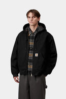 Carhartt WIP FW27 OG Active Jacket 100% Cotton 'Smith' Denim, 13.5 oz Black rinsed